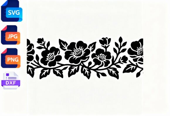 Floral Border SVG Cut File: A Designer's Real-World Review
