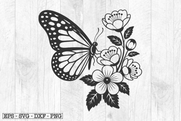 Floral Butterfly SVG Cut File for Cricut Review