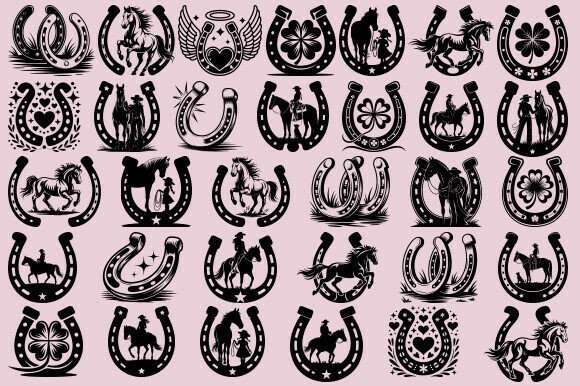 Floral Horseshoe SVG Bundle, Cowboy Svg Review