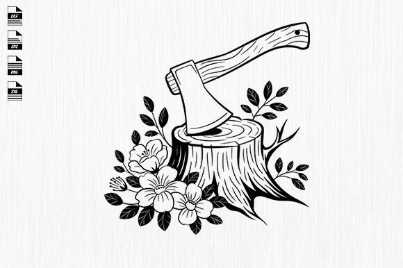 Floral Lumberjack Svg,lumberjack Vector Review