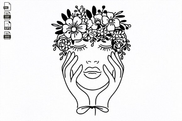 Floral Woman, Flowers , Floral Woman SVG Review